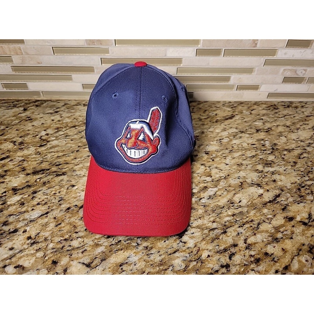 Cleveland Indians HAT MLB Adjustable Baseball Cap Strapback Size S/M